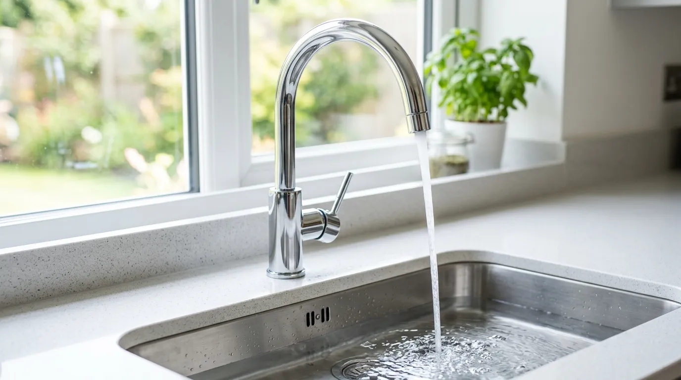 Local Plumbing Master Pros same day plumber fixing a faucet in Austin, MS